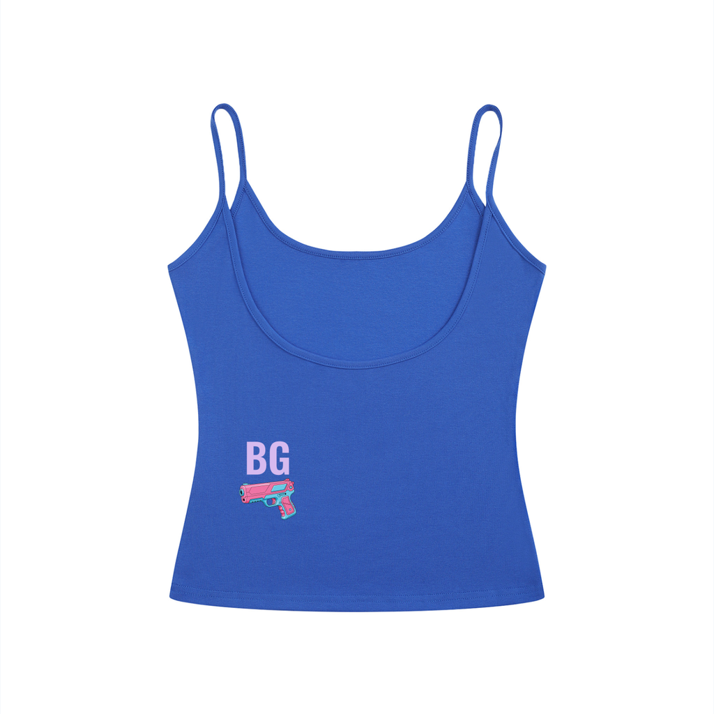 Love Gang Slim Fit Open-Back Tank Top