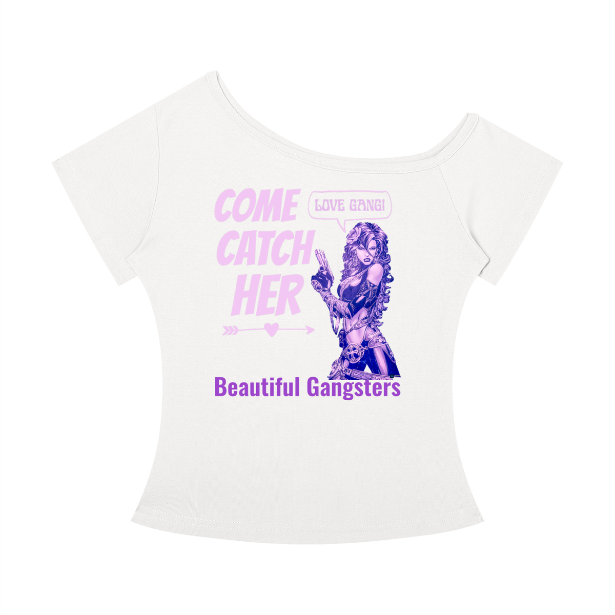 Women’s Off-the-Shoulder T-Shirt