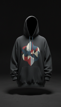 Oversized Graphic Hoodie in Heavyweight Cotton